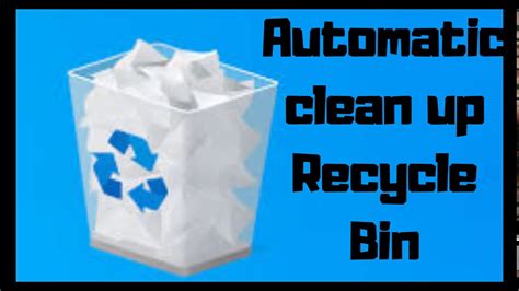 auto delete recycle bin, Recycle bin wipe drive hard windows. Configuring your recycle bin to auto delete