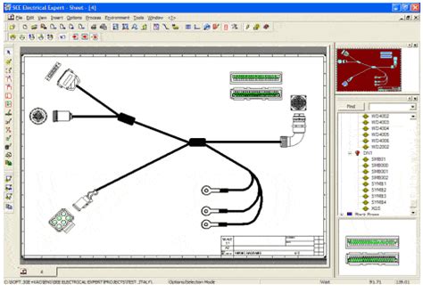 autocad wire harness diagram 