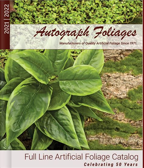 Autograph Foliage Catalog