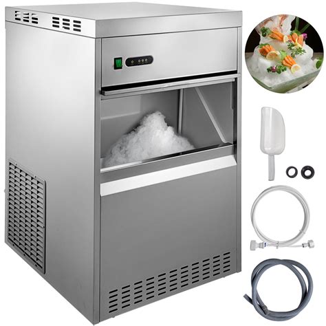 automatic ice maker in freezer