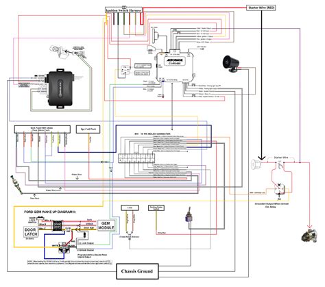 autopage alarm wiring diagram for ford 