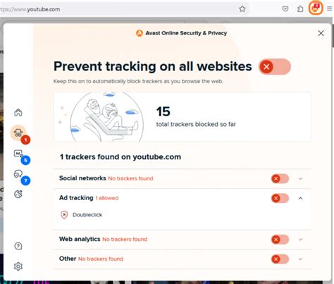avast automatic blocking of trackers, Avast detect fix. Avast antitrack premium can’t detect the tracking activity: how to fix