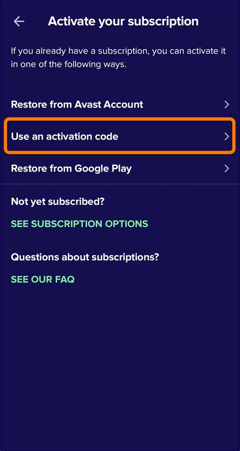 avast mobile free activation code, Avast activation code