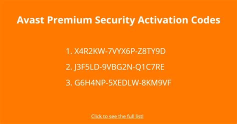 avast premium activation code, Giveaway: avast premium security license key for free