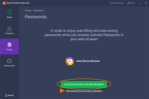 avast secure browser export passwords, Avast browser. Avast secure browser
