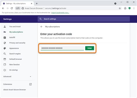 avast secure browser pro activation code, How to activate avast secure browser pro