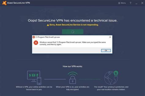 avast vpn connection problems, Avast vpn. Common avast vpn problems