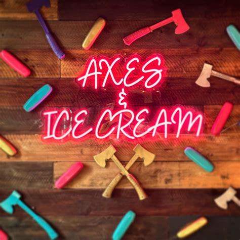 axes and ice cream