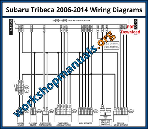 b9 tribeca wiring schematic 