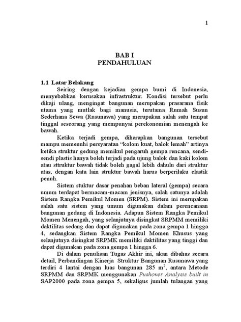 BAB I PENDAHULUAN 1 LATAR BELAKANG PDF Download
