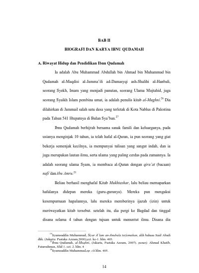 BAB II BIOGRAFI IBNU KATSIR DAN HAMKA A Biografi Ibnu PDF Download
