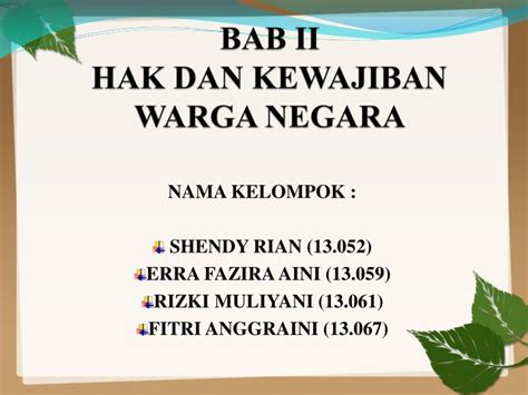 BAB II HAK DAN KEWAJIBAN SUAMI ISTRI PDF Download