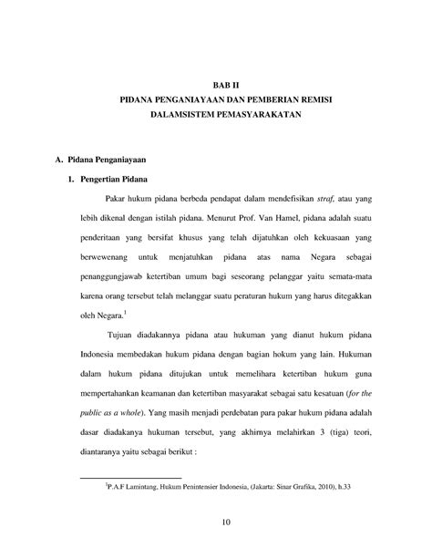 BAB II PENGANIAYAAN PEMBUNUHAN DAN PDF Download