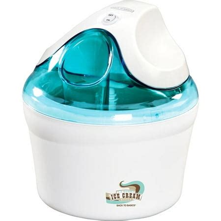 back to basics ice cream maker