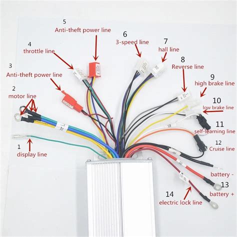 baja electric scooter controller wiring diagram 