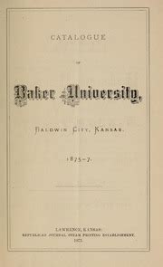 Baker University Catalog