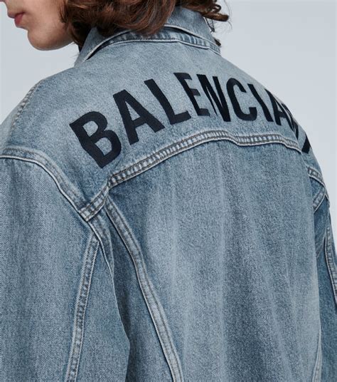 balenciaga jeansjacka