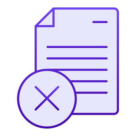ban document icon, Banned, document, file, paper icon