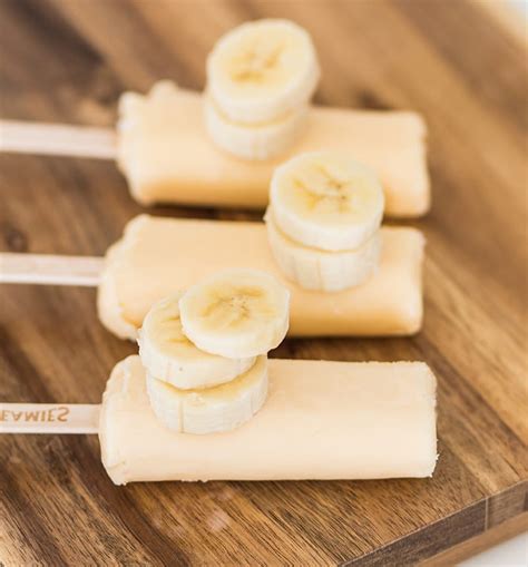 banana ice cream bars