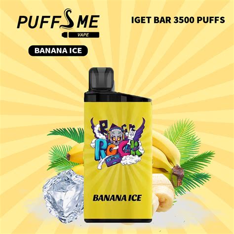 banana ice puff bar