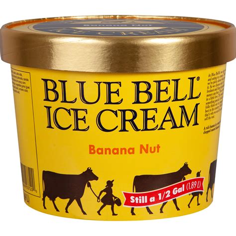 banana nut ice cream blue bell