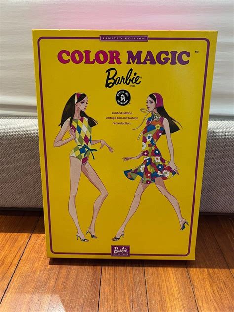 barbie color magic repro, 2003 (1966) color magic barbie vintage doll and fashion repro. Color dolls doll