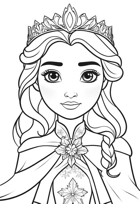 barbie elsa coloring pages, Elsa coloring pages, barbie coloring pages, coloring books, simple