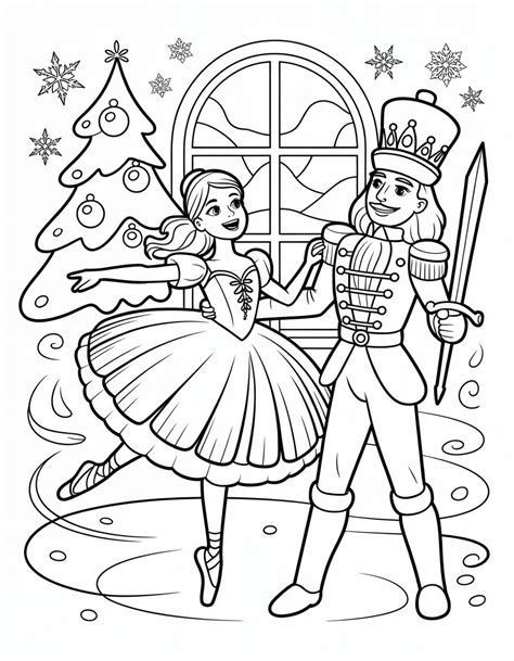 barbie nutcracker coloring pages, Nutcracker coloring barbie pages ballerina printable suite kids color print clipart dinokids sheets search library раскраски close use getcolorings again. Barbie nutcracker coloring pages