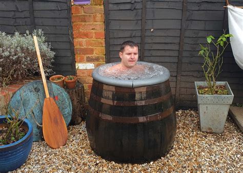 barrel ice bath