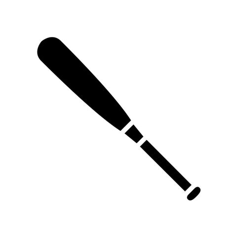 baseball bat icon, Baseball bat