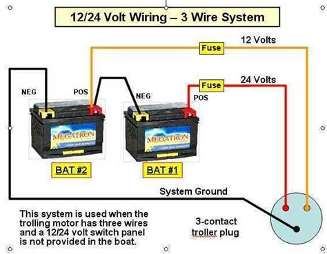 basic 12 volt battery wiring 