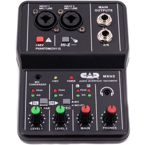 basic 2 channel mixer, 