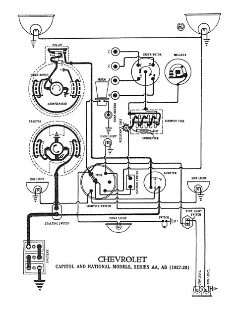 basic chevy motor wiring 