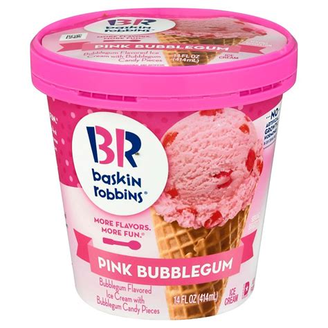 baskin robbins bubble gum ice cream