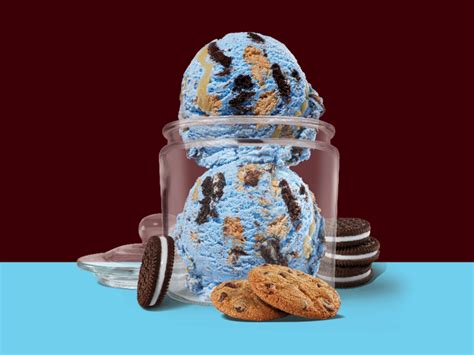 baskin robbins cookie monster ice cream