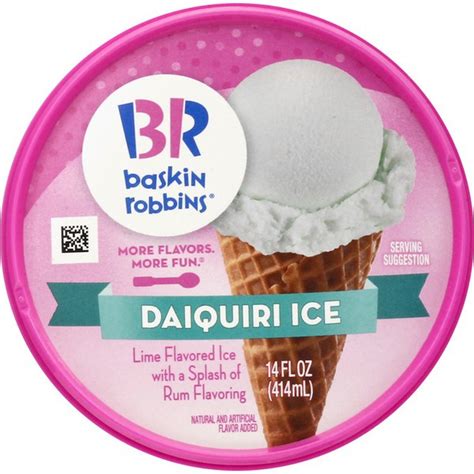 baskin robbins daquiri ice