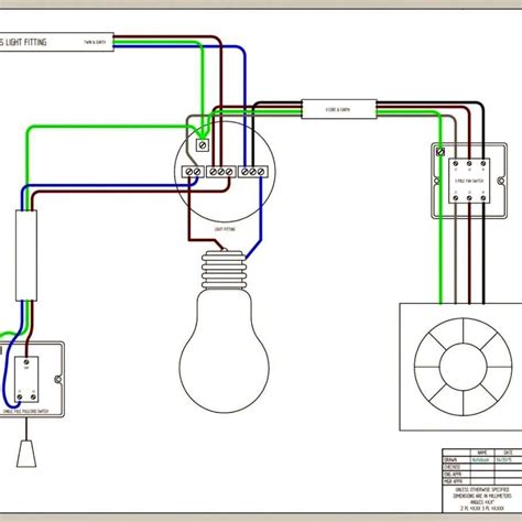 bathroom fan wiring diagram uk 