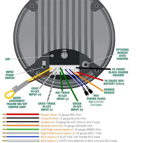 bazooka stereo wiring diagram 