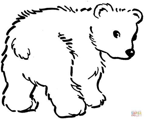 bear cub coloring pages, Bear cub coloring pages at getcolorings.com