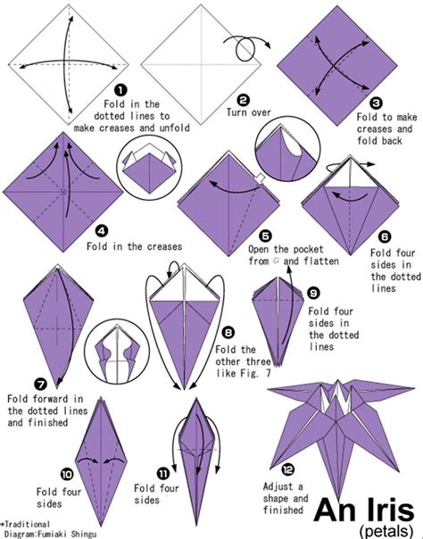 Beginner Easy Origami Printable Instructions