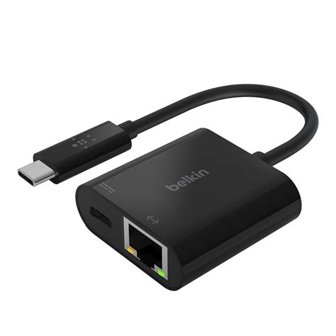 belkin usb c to ethernet adapter, Belkin 60w usb-c to ethernet + charge adapter – inbox.ph