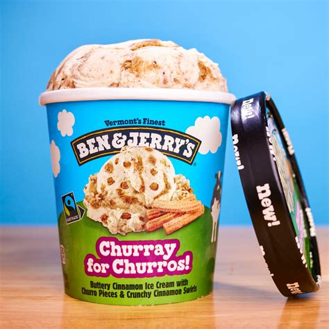 ben and jerrys churro ice cream