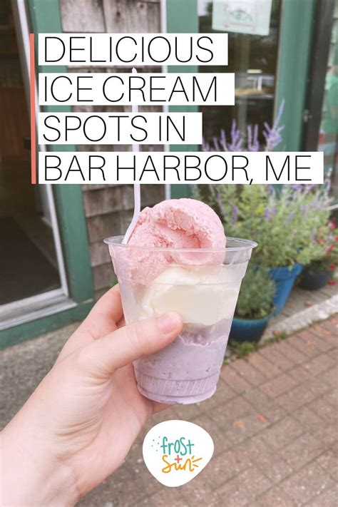 best bar harbor ice cream