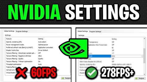 best settings for nvidia, Best nvidia control panel settings for gaming (2022 guide)