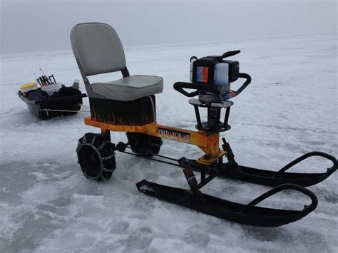 best snow machine for ice fishing