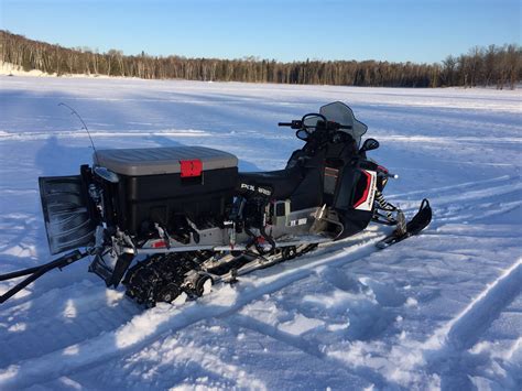 best snowmobile for ice fishing