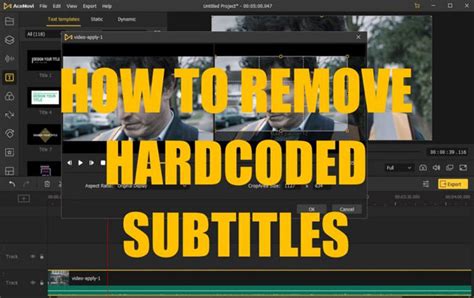 best software to remove hardcoded subtitles, 3 best methods to remove hardcoded subtitles from mp4 & mkv videos
