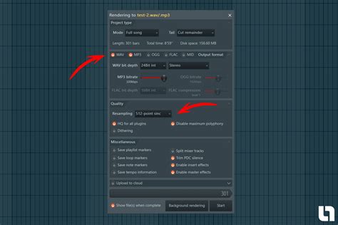 best wav export settings fl studio, Is there a way to export each track separately in fl studio?. Stand barriere engel fl studio quick render as audio clip petroleum