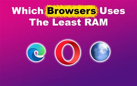 best web browser for low memory usage, 2022 browser ram usage [fresh comparison table]