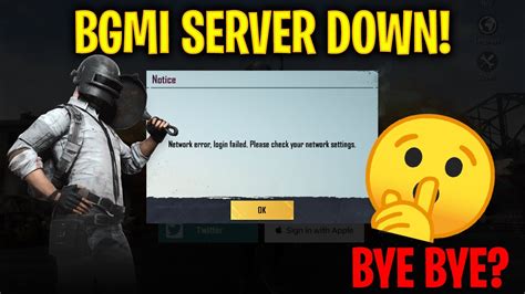 bgmi server down solution, Bgmi server is not online yet 😱 problem solve ! bgmi server permanently